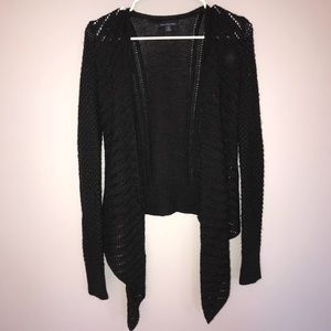 Black cardigan